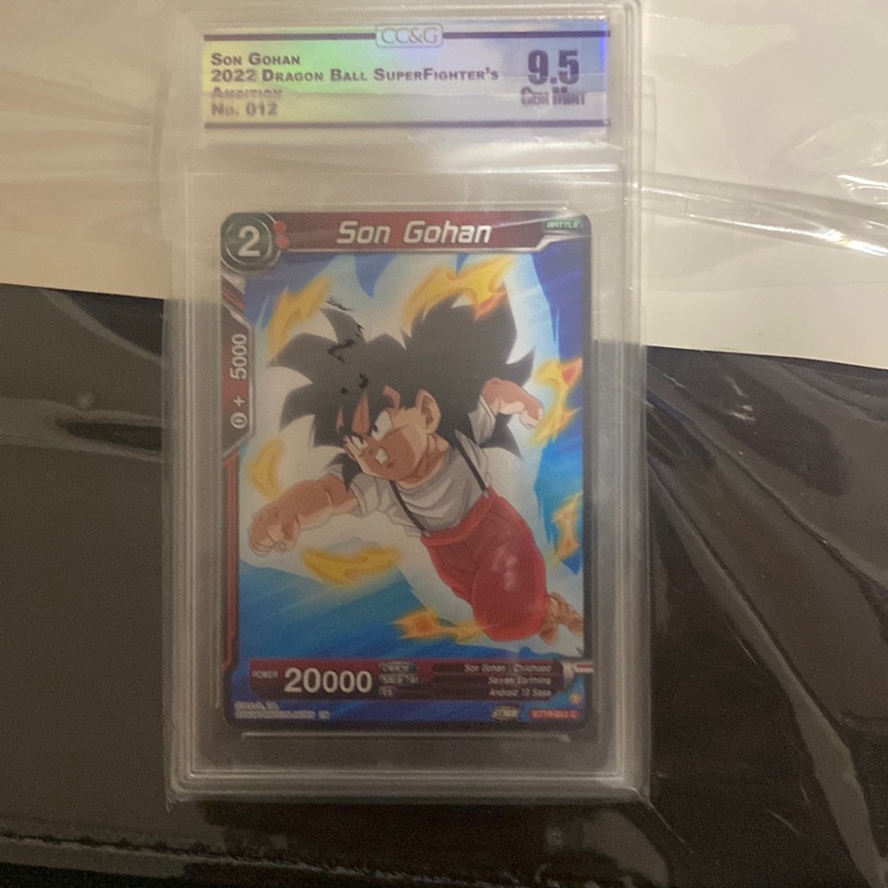 Sim Gohan 9.5 graded Tradeing card graded gem mint